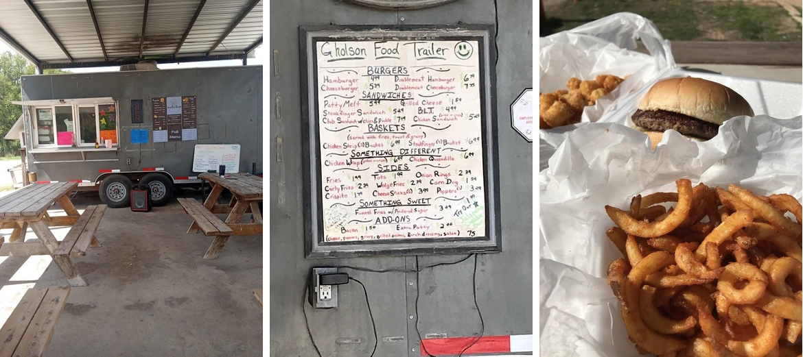 Grady's Grub Menu